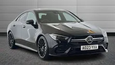 Black Used 2023 Mercedes CLA35 AMG Premium Plus Coupe | £36,495 (Fair price)