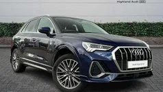 Blue Used 2022 Audi Q3 S-Line SUV | £31,485 (Fair price)