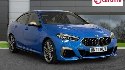 Used BMW M235 Comfort Edition 306 HP (225 kW) 2022 Blue Coupe
