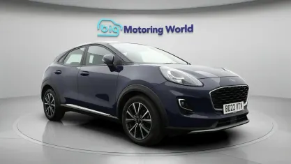 Used Ford Puma Titanium 125 HP (91 kW) 2022 Blue SUV
