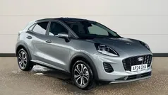 Solar silver (premium paint) Used 2024 Ford Puma Titanium Hatchback | £21,225 (Fair price)