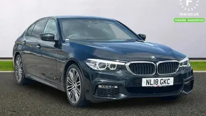Used BMW 530e M Sport 252 HP (185 kW) 2018 Black Sedan
