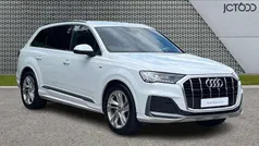 White Used 2020 Audi Q7 S-Line SUV | £34,977 (Fair price)