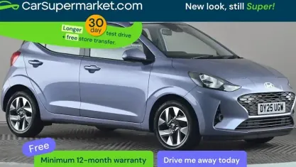 Begagnad Hyundai i10 Advanced 63 HK (46 kW) 2025 Blå Halvkombi