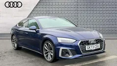 Blue Used 2023 Audi A5 Sportback S-Line Hatchback | £28,698 (Fair price)