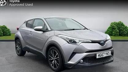 Used Toyota C-HR 122 HP (89 kW) 2017 Metal stream SUV