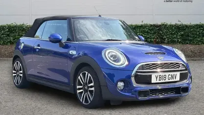 Used Mini Cooper S Cabriolet 192 HP (141 kW) 2018 Blue Cabriolet