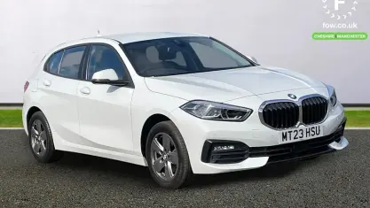Used BMW 118 Impressive 136 HP (100 kW) 2023 White Hatchback