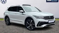 White Used 2022 VW Tiguan Allspace R-line SUV | £27,250 (Fair price)