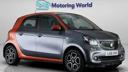 Used Smart ForFour Premium 71 HP (52 kW) 2019 Orange Hatchback