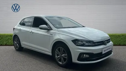 Used VW Polo R-line 110 HP (80 kW) 2021 White Hatchback