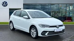 Pure white Used 2024 VW Polo Style Hatchback | £19,148 (Fair price)