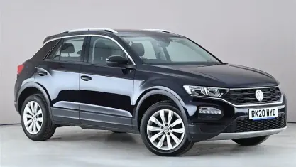 Used VW T-Roc SE 150 HP (110 kW) 2020 Black SUV
