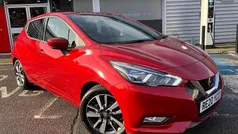 Red Used 2020 Nissan Micra Tekna Hatchback | £9,690 (Fair price)