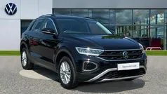 Black Used 2022 VW T-Roc Life SUV | £19,638 (Fair price)