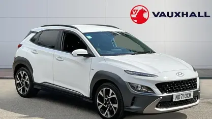 Used Hyundai Kona Premium 120 HP (88 kW) 2021 White SUV