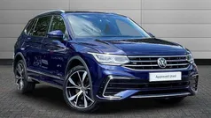 Blue Used 2021 VW Tiguan Allspace R-line SUV | £27,050 (Fair price)