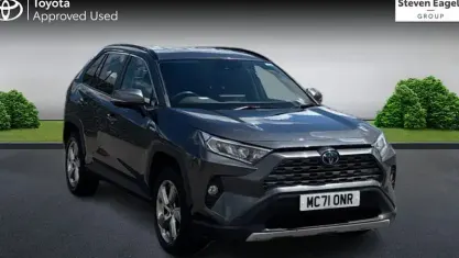 Used Toyota RAV4 Hybrid Design 218 HP (160 kW) 2021 Grey SUV