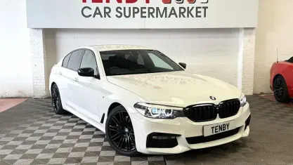 Used BMW 530 M Sport 265 HP (194 kW) 2017 White Sedan