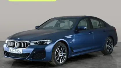 Usado BMW 530e M Sport 292 CV (214 kW) 2022 Azul Berlina