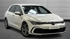 White Used 2022 VW Golf VIII R-line Hatchback | £19,750 (Fair price)