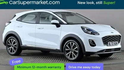 Gebraucht Ford Puma Titanium 155 PS (114 kW) 2023 Weiß SUV