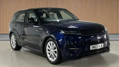 Used Land Rover Range Rover Sport SE Dynamic 441 HP (324 kW) 2023 Portofino blue SUV