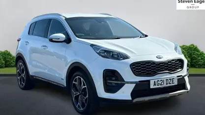 Used Kia Sportage GT-Line 177 HP (130 kW) 2021 White SUV