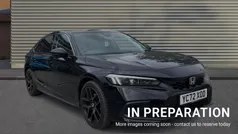 Black Used 2022 Honda Civic Advance Hatchback | £28,126 (Fair price)