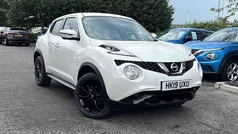 White Used 2019 Nissan Juke Tekna SUV | £12,990 (Fair price)