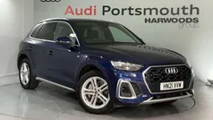 Blue Used 2021 Audi Q5 S-Line SUV | £28,490 (Fair price)