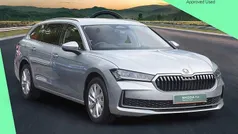 Pebble silver metallic New 2024 Skoda Superb SE Technology Estate | £27,901 (Fair price)