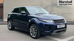 Blue Used 2018 Land Rover Range Rover evoque HSE Dynamic SUV | £20,756 (Fair price)