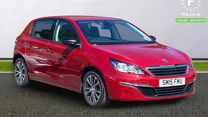 Used Peugeot 308 Sportium 131 HP (96 kW) 2015 Red Hatchback