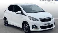 White Used 2016 Peugeot 108 Allure Hatchback | £5,072 (Fair price)