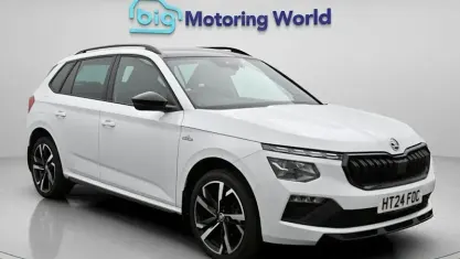 Used Skoda Kamiq Monte Carlo 116 HP (85 kW) 2024 White SUV