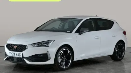 Used Cupra Leon 150 HP (110 kW) 2023 White Hatchback