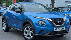 Blue Used 2022 Nissan Juke N-Connecta SUV | £14,290 (Fair price)