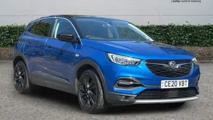 Used Vauxhall Grandland X SRi 131 HP (96 kW) 2020 Blue SUV