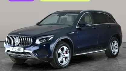 Used Mercedes GLC250 Premium Plus 204 HP (150 kW) 2017 Blue SUV