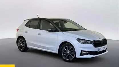 Used Skoda Fabia Colour Edition 95 HP (69 kW) 2023 White Hatchback