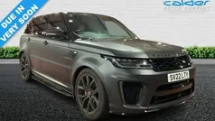 Black Used 2021 Land Rover Range Rover Sport SVR SUV | £52,750 (Fair price)