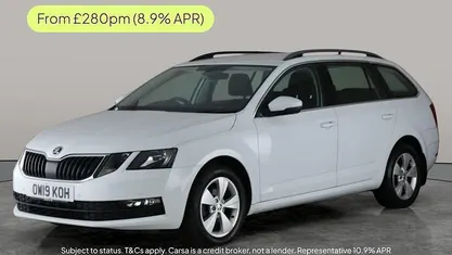 White Used 2019 Skoda Octavia SE Technology Estate | £14,312 (Fair price)
