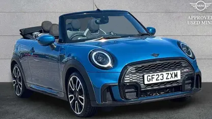 Used Mini Cooper Cabriolet Sport 136 HP (100 kW) 2022 Blue Cabriolet