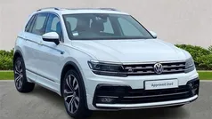 White Used 2020 VW Tiguan R-line SUV | £20,500 (Good price)