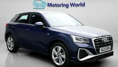 Used Audi Q2 S-Line 150 HP (110 kW) 2023 Blue SUV