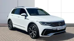 White Used 2021 VW Tiguan R-line SUV | £25,521 (Fair price)