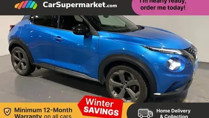 Blue Used 2020 Nissan Juke Tekna SUV | £12,197 (Fair price)