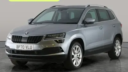 Used Skoda Karoq SE L 150 HP (110 kW) 2021 Grey SUV