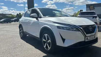 Usado Nissan Qashqai N-Connecta 190 CV (139 kW) 2023 Blanco SUV